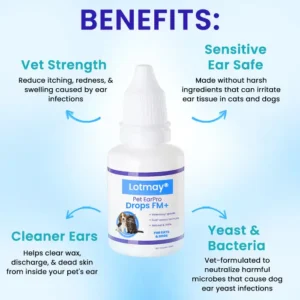 🏷️ EXCLUSIVE DEAL! 68% OFF - Lotmay® Pet EarPro Drops FM+